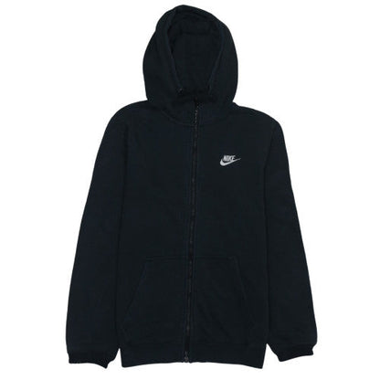Mens UK Size S Nike Black Full Zip Hoodie