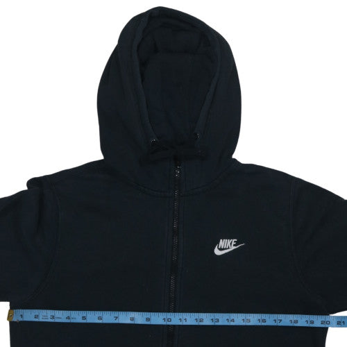 Mens UK Size S Nike Black Full Zip Hoodie
