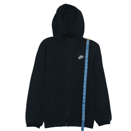 Mens UK Size S Nike Black Full Zip Hoodie
