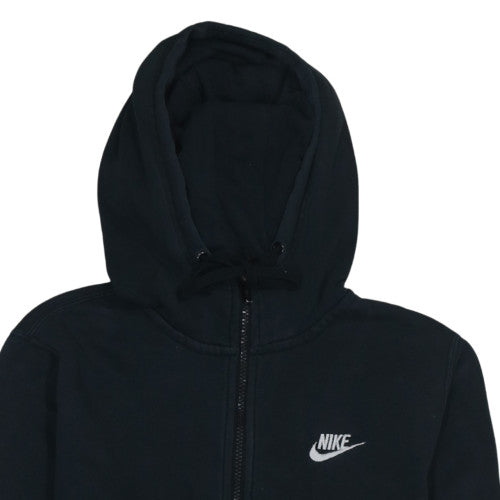 Mens UK Size S Nike Black Full Zip Hoodie