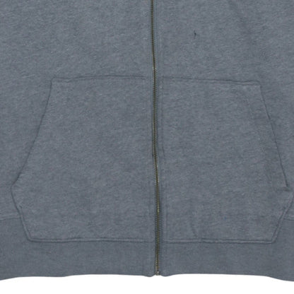 Mens UK Size L Under armour Grey Full Zip Hoodie