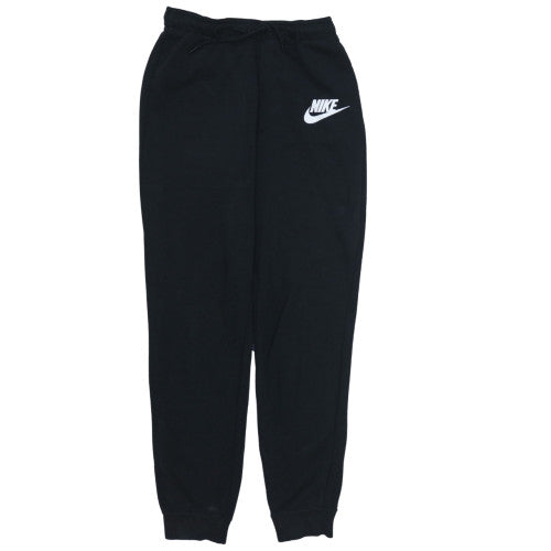Mens UK Size S Nike Regular Fit Jogger Black Trousers