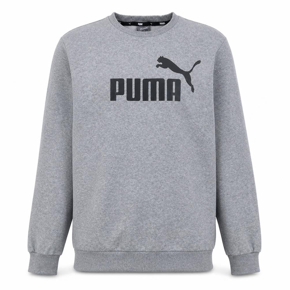 Mens UK Size L PUMA Grey Pullover Sweatshirt
