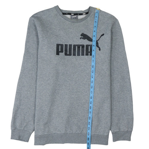 Mens UK Size L PUMA Grey Pullover Sweatshirt