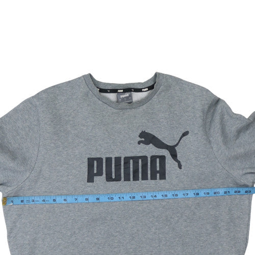 Mens UK Size L PUMA Grey Pullover Sweatshirt