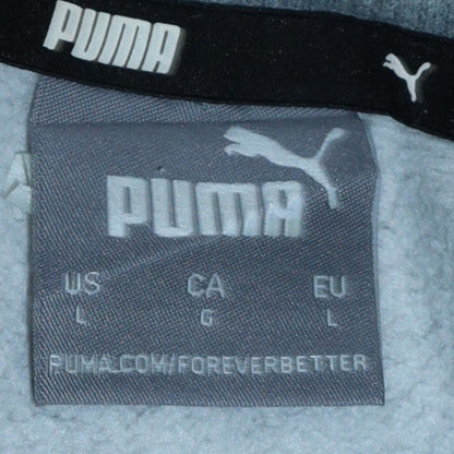 Mens UK Size L PUMA Grey Pullover Sweatshirt