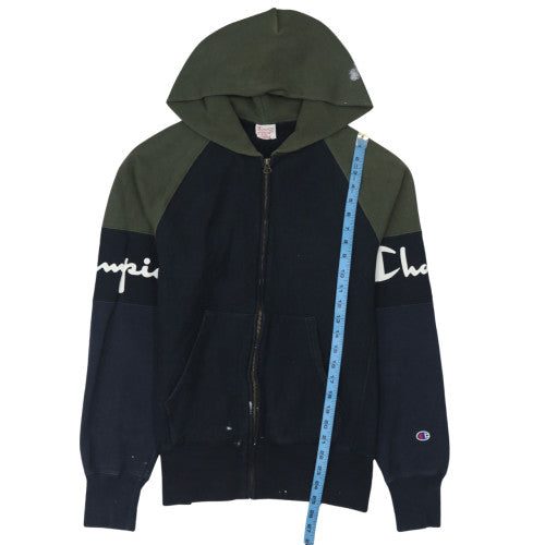 Mens UK Size L Champion Multicoloured Full Zip Hoodie