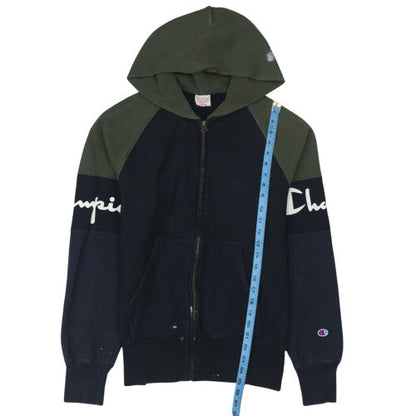 Mens UK Size L Champion Multicoloured Full Zip Hoodie