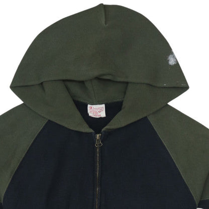 Mens UK Size L Champion Multicoloured Full Zip Hoodie