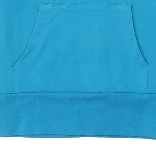 Womens UK Size 14 ellesse Blue Pullover Hoodie