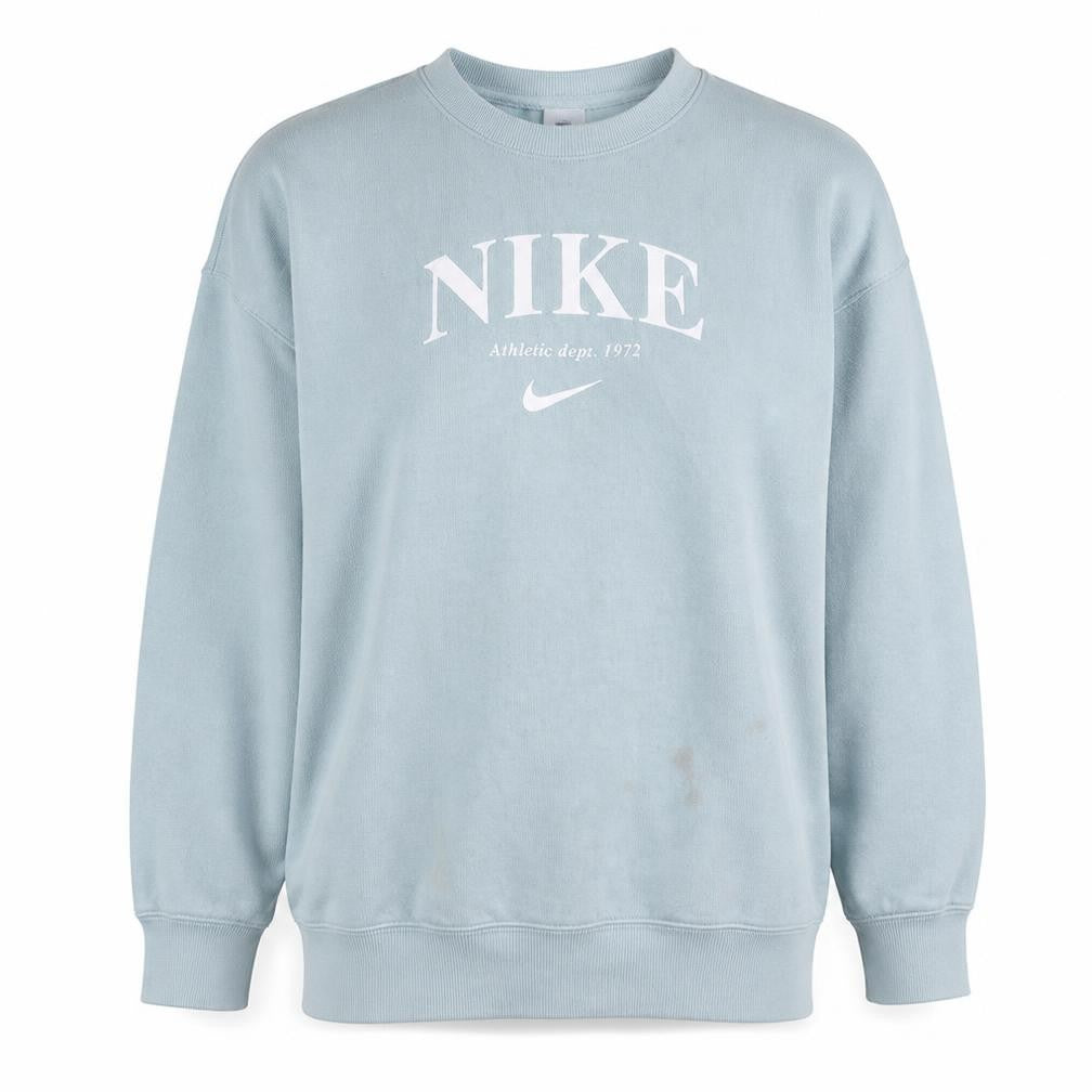 Womens UK Size S Nike Blue Pullover Sweatshirt