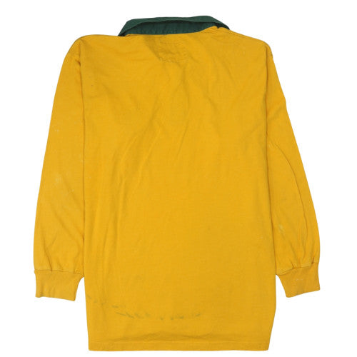 Mens UK Size XL Cotton Traders Yellow Pullover Sweatshirt