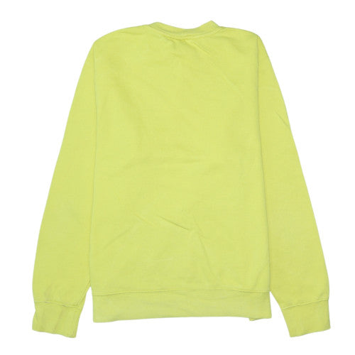 Womens UK Size M Nike Yellow Pullover Sweatshirt