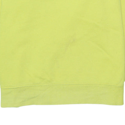 Womens UK Size M Nike Yellow Pullover Sweatshirt