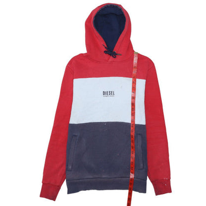 Mens UK Size S Diesel Multicoloured Pullover Hoodie