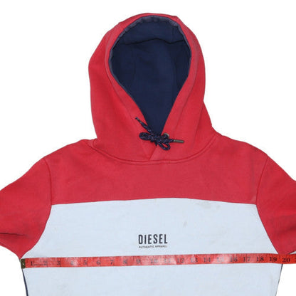 Mens UK Size S Diesel Multicoloured Pullover Hoodie
