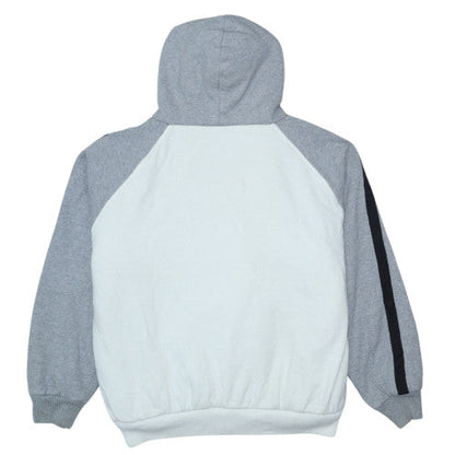 Mens UK Size M Lee Cooper Grey Full Zip Hoodie