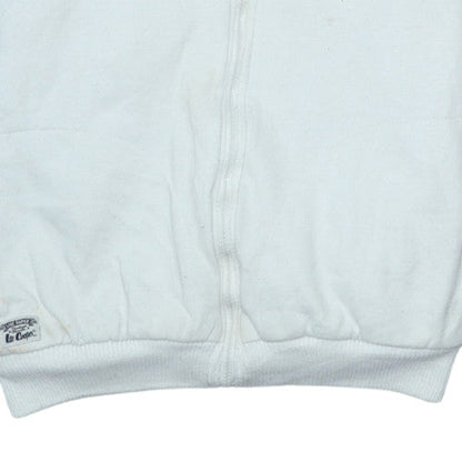 Mens UK Size M Lee Cooper Grey Full Zip Hoodie