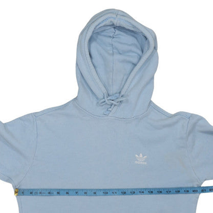 Mens UK Size S adidas Blue Pullover Hoodie