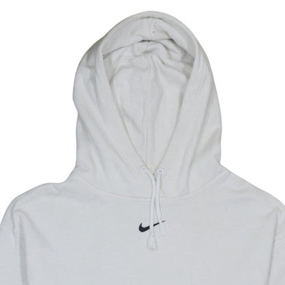 Mens UK Size S Nike White Pullover Hoodie