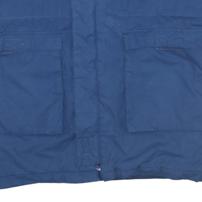 Mens UK Size M PUMA Blue Parka Coat