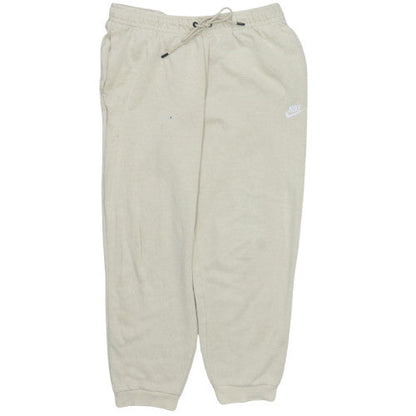 Mens UK Size M Nike Regular Fit Jogger Beige Trousers