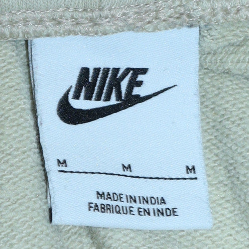 Mens UK Size M Nike Regular Fit Jogger Beige Trousers