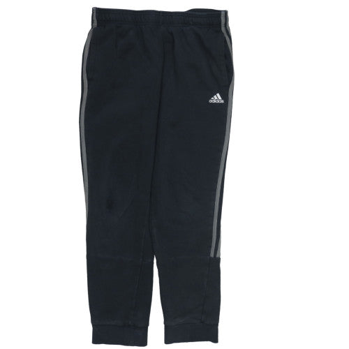Mens UK Size M adidas Regular Fit Jogger Black Trousers