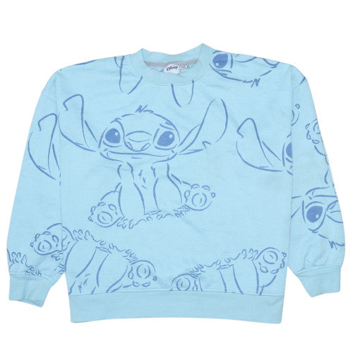 Womens UK Size XL Disney Blue Pullover Sweatshirt