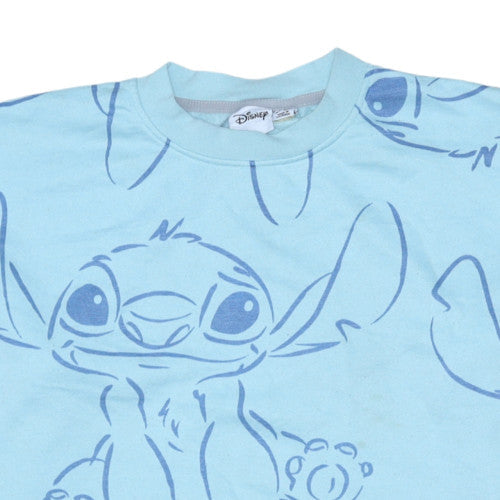Womens UK Size XL Disney Blue Pullover Sweatshirt