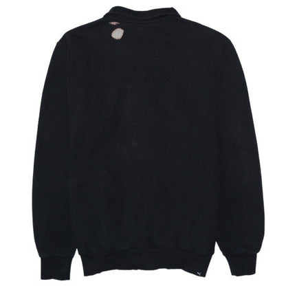 Puma Men's Black XL Track Jacket Full Zip Cotton Blend