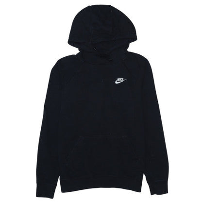 Womens UK Size XS Nike Black Pullover Hoodie