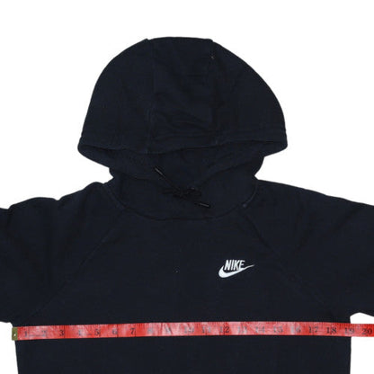 Womens UK Size XS Nike Black Pullover Hoodie