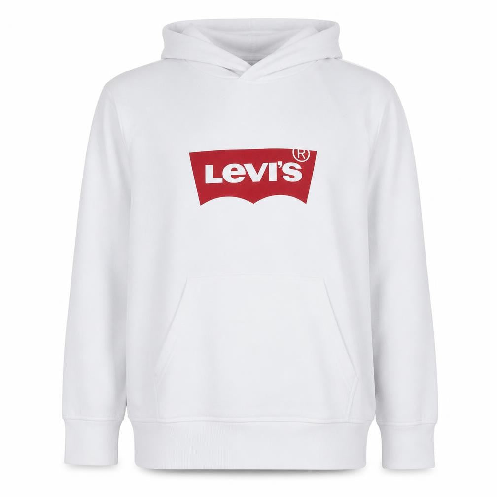 Mens UK Size M Levi's White Pullover Hoodie