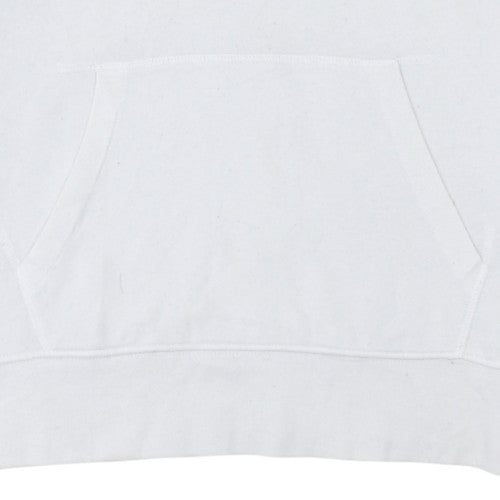 Mens UK Size M Levi's White Pullover Hoodie