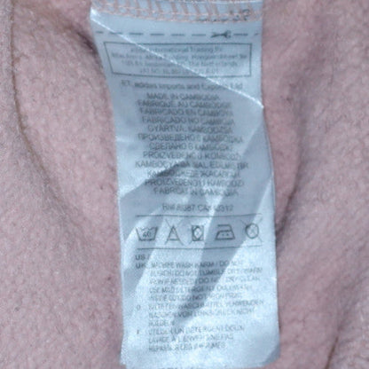 Womens UK Size 12 adidas Pink Pullover Hoodie