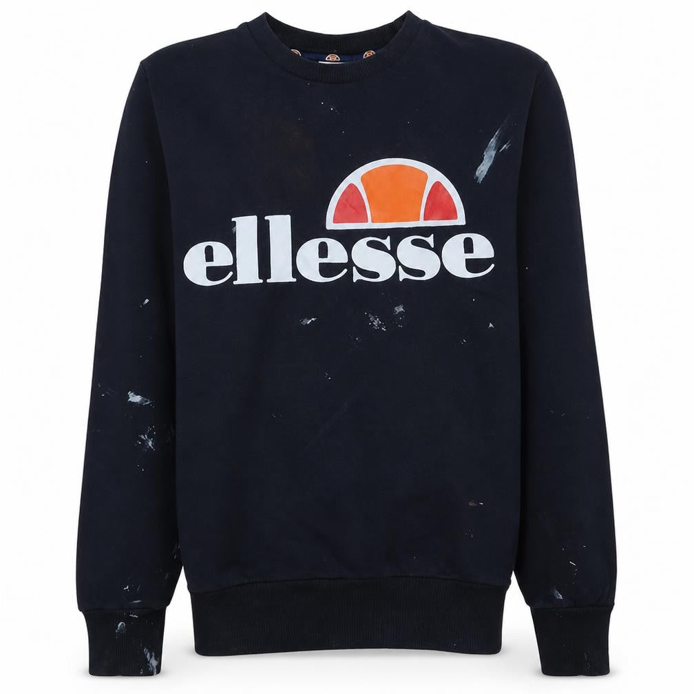Womens UK Size 12 ellesse Black Pullover Sweatshirt