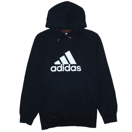 Mens UK Size M adidas Black Pullover Hoodie