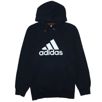 Mens UK Size M adidas Black Pullover Hoodie
