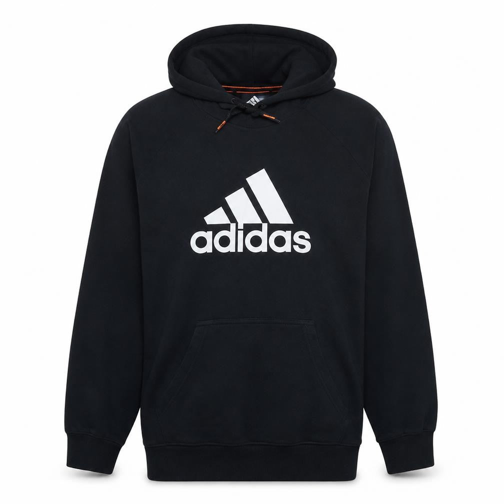 Mens UK Size M adidas Black Pullover Hoodie