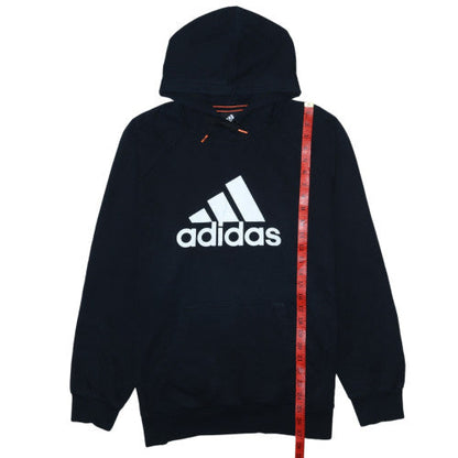 Mens UK Size M adidas Black Pullover Hoodie