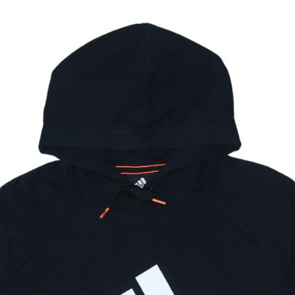 Mens UK Size M adidas Black Pullover Hoodie