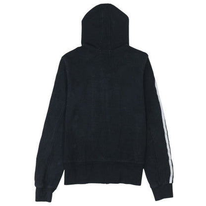 Womens UK Size 12 adidas Black Full Zip Hoodie