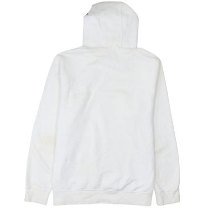 Mens UK Size L Nike White Pullover Hoodie