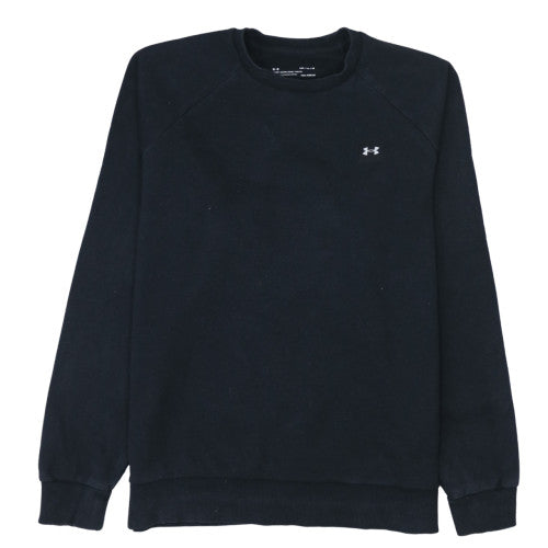 Mens UK Size M Under armour Black Pullover Sweatshirt