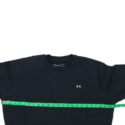 Mens UK Size M Under armour Black Pullover Sweatshirt