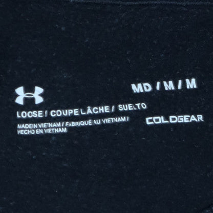 Mens UK Size M Under armour Black Pullover Sweatshirt