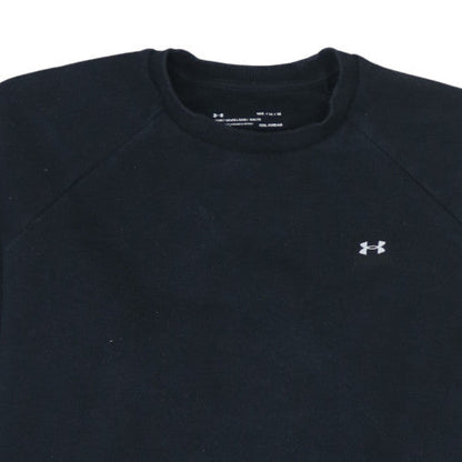 Mens UK Size M Under armour Black Pullover Sweatshirt