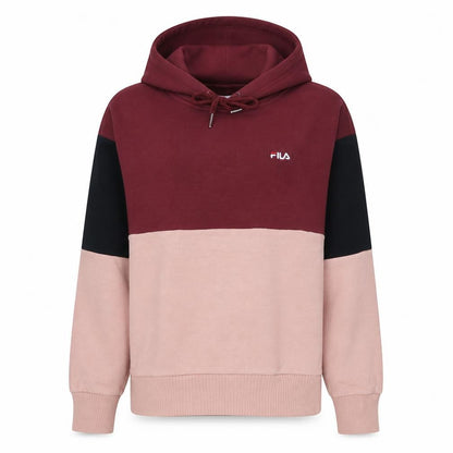 Womens UK Size XS FILA Multicoloured Pullover Hoodie