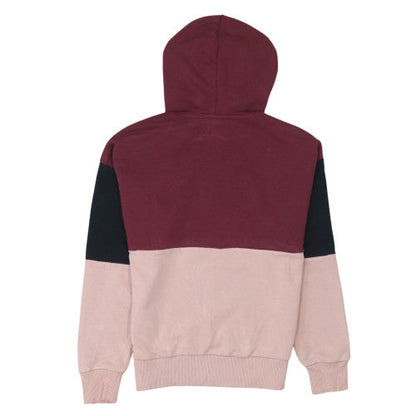 Womens UK Size XS FILA Multicoloured Pullover Hoodie